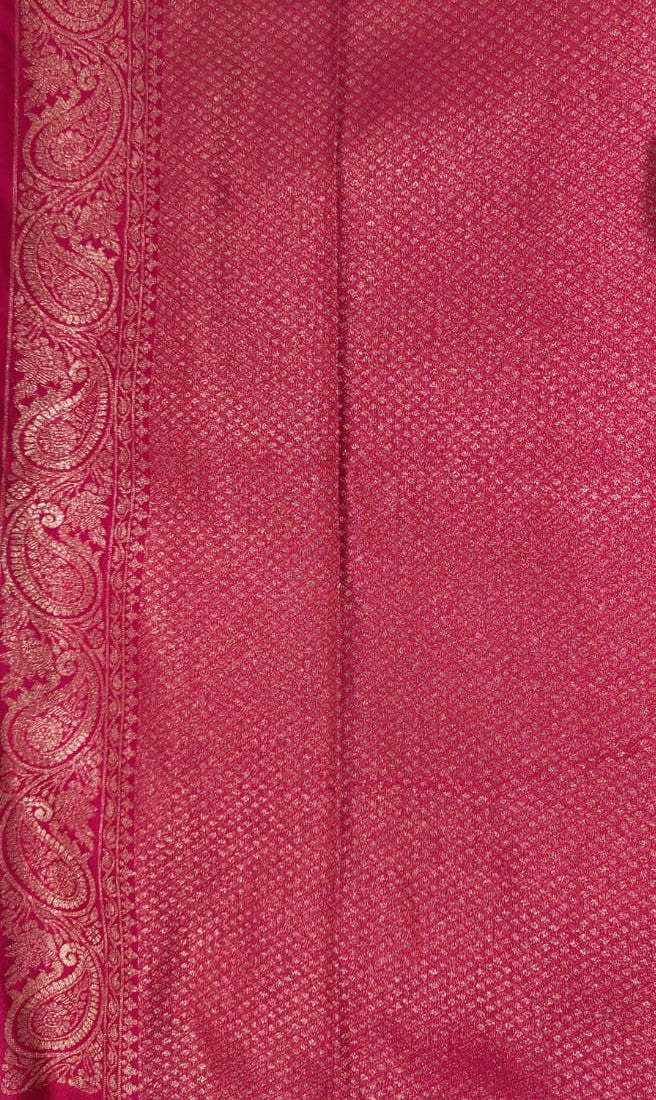 Pink Woven Design Art Silk Kanjivaram Saree