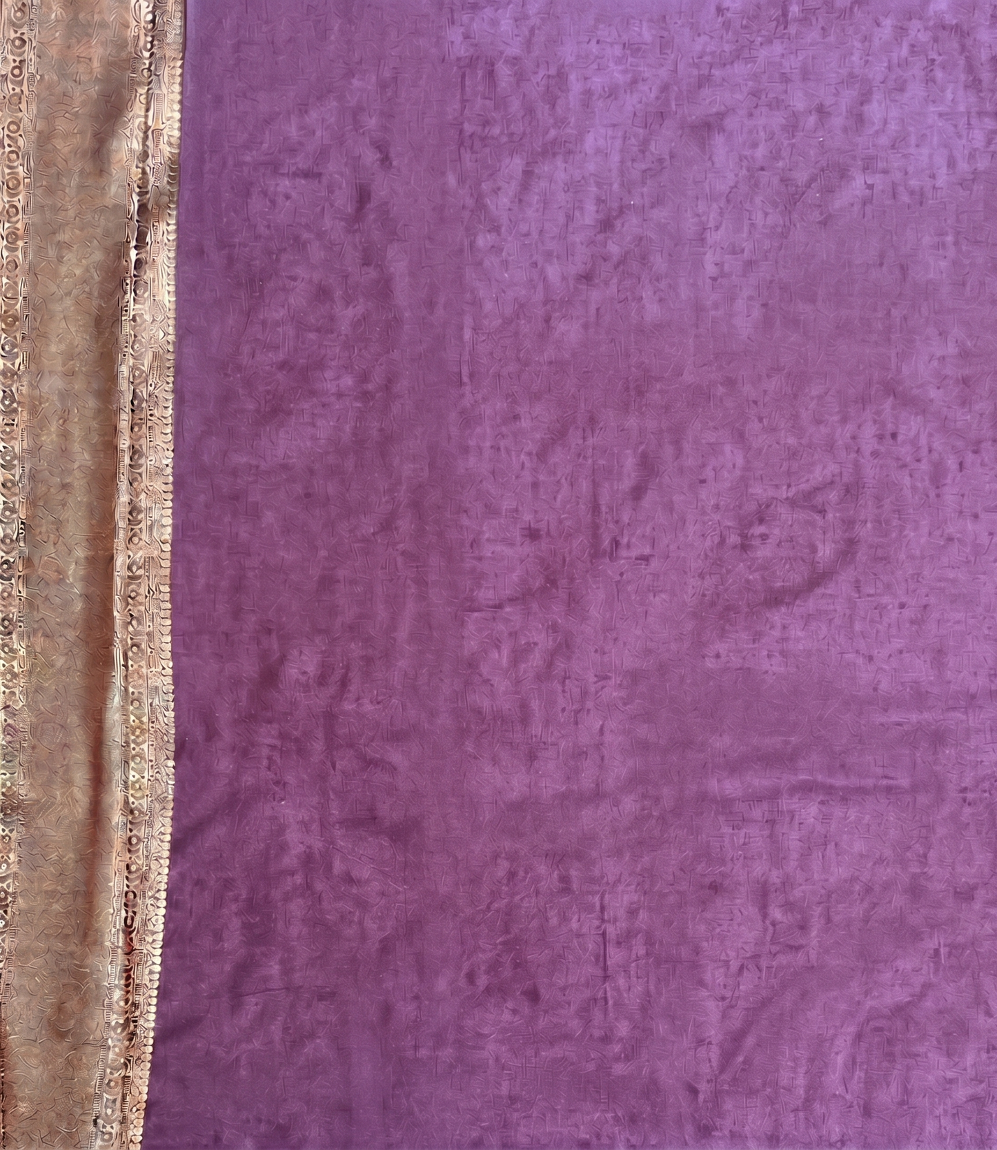 Lavender Woven Design Kanjivaram Saree