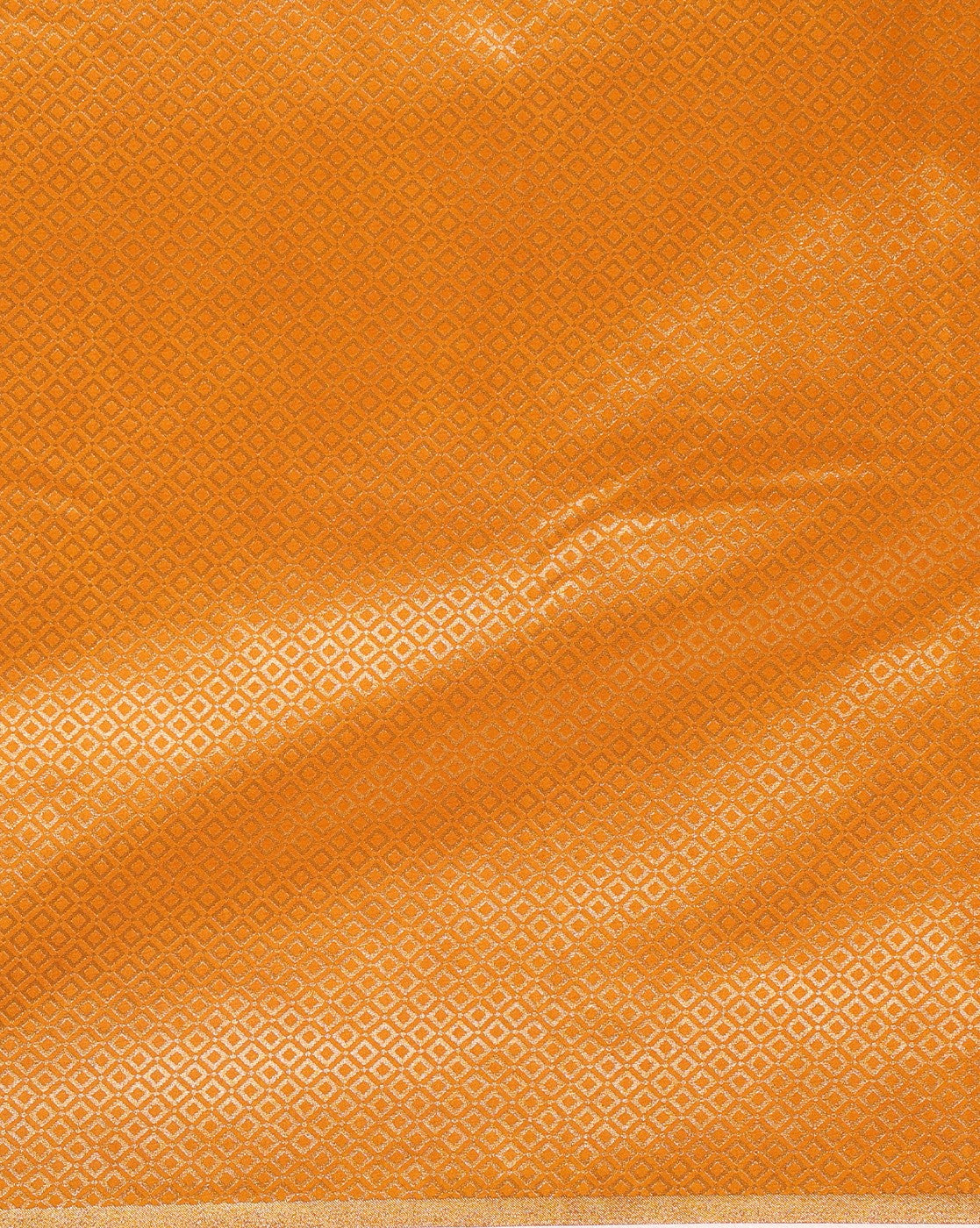 Mustard Woven Design Crape Saree
