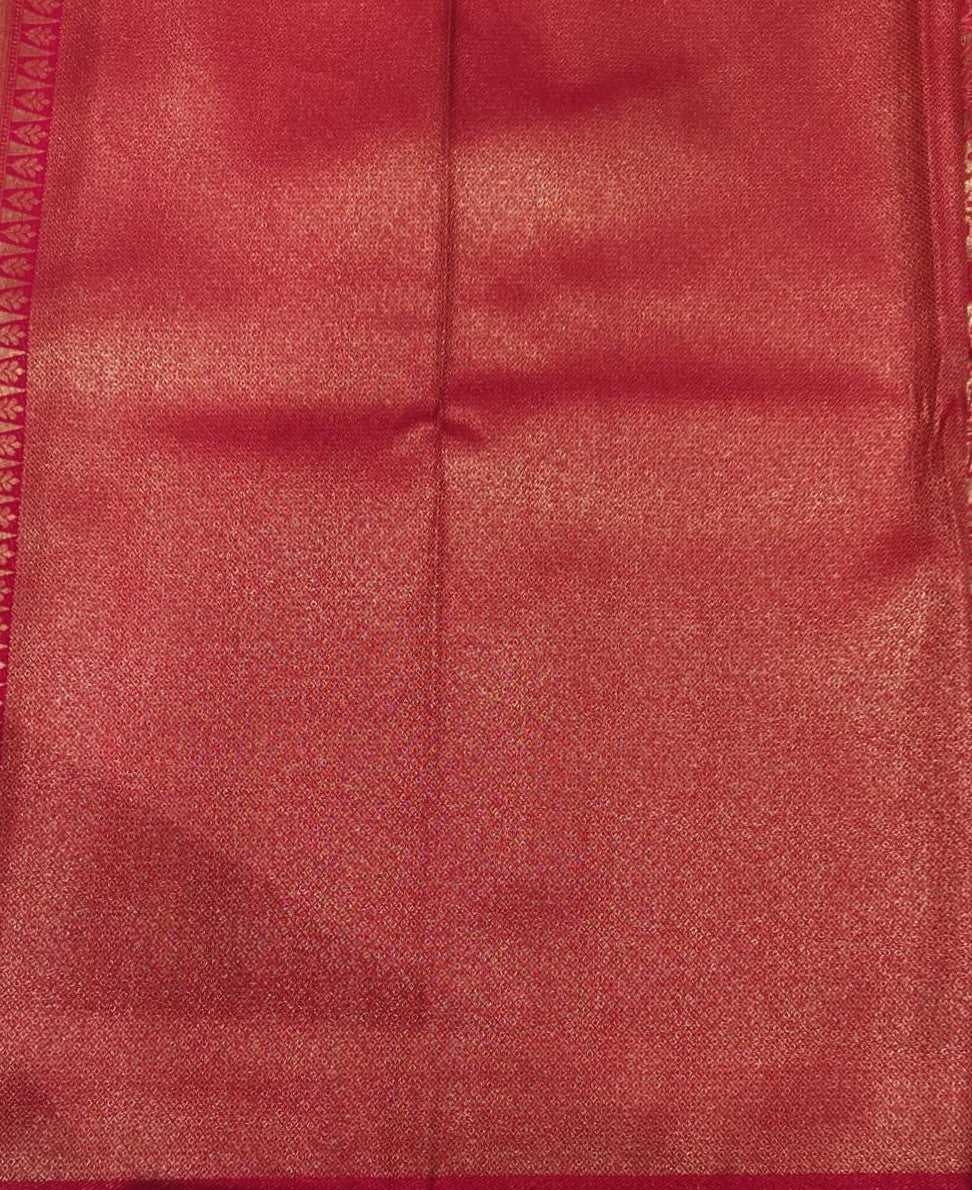 Pink Woven Design Art Silk Kanjivaram Saree