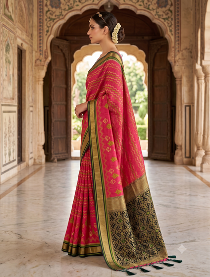 Gazari Woven Design Kanjivaram Saree