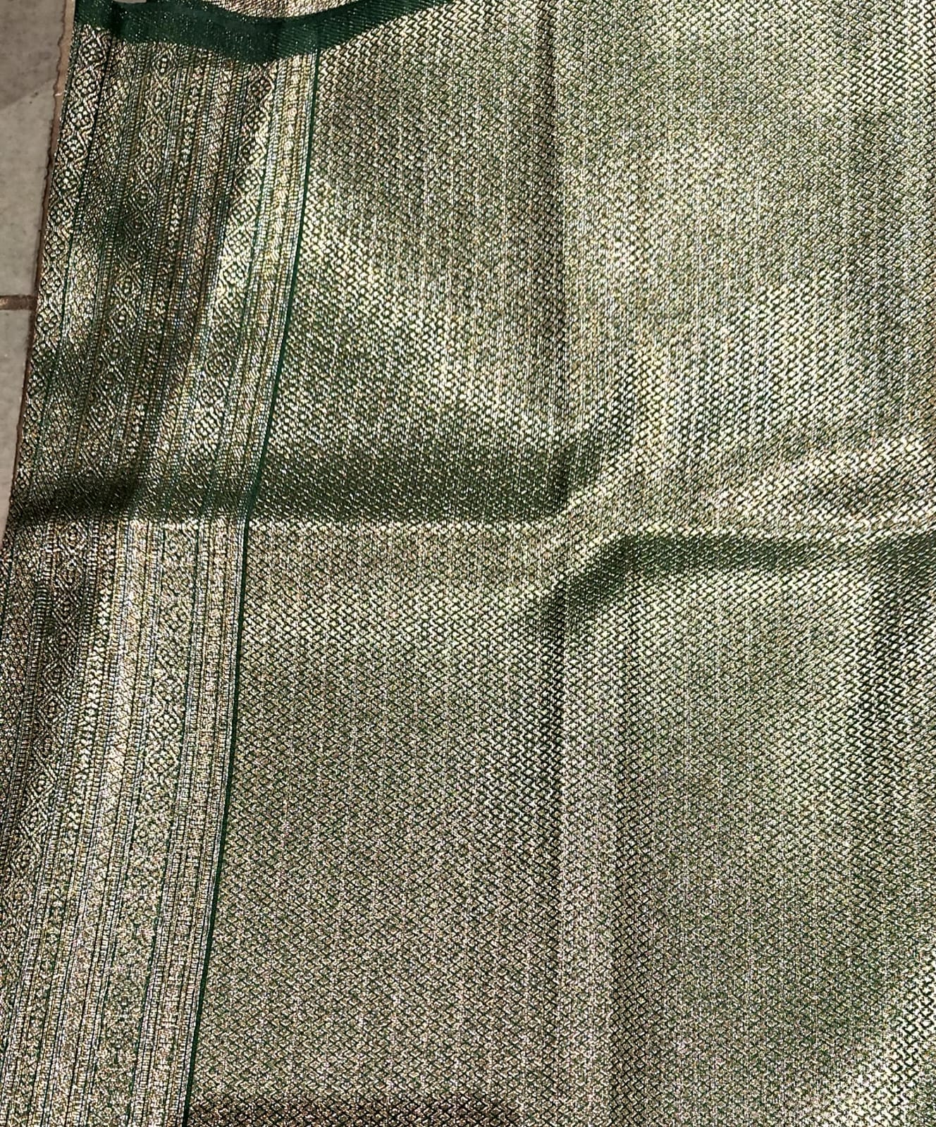 Green Woven Design Art Silk Kanjivaram Saree