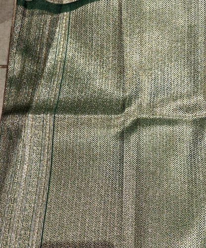 Green Woven Design Art Silk Kanjivaram Saree