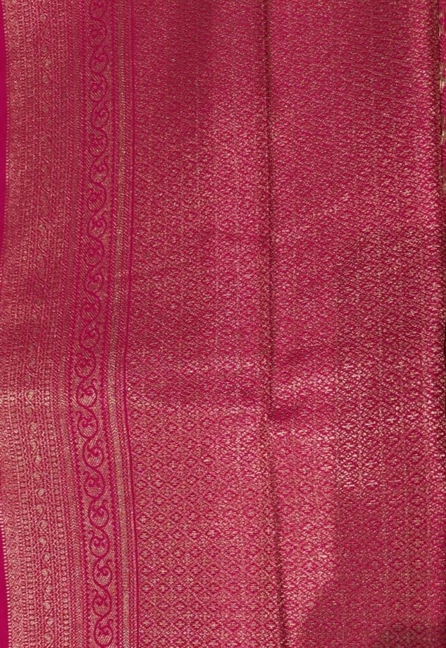 Pink Woven Design Art Silk Kanjivaram Saree
