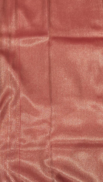 Orange Woven Design Art Silk Kanjivaram Saree