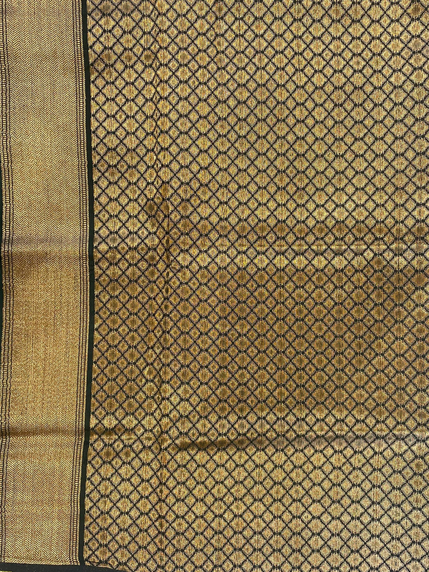 Gazari Woven Design Kanjivaram Saree