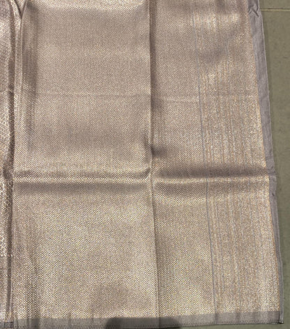 Grey Woven Design Art Silk Kanjivaram Saree