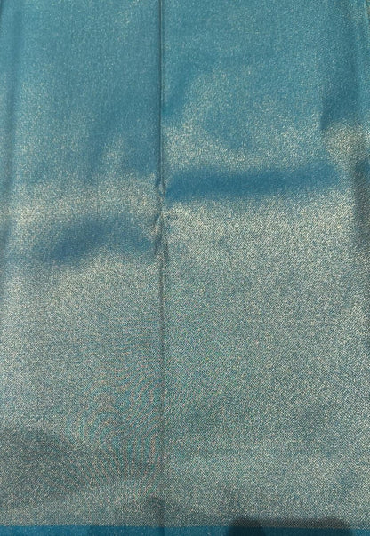 Blue Woven Design Art Silk Kanjivaram Saree
