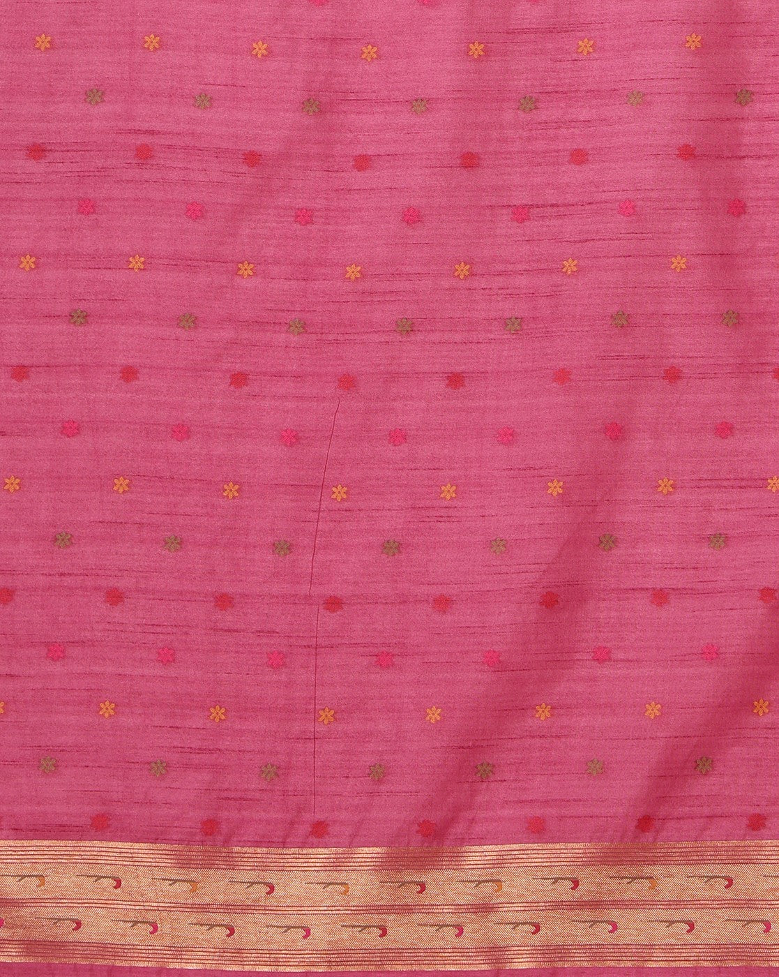 Lavender Woven Design Dola Silk Saree